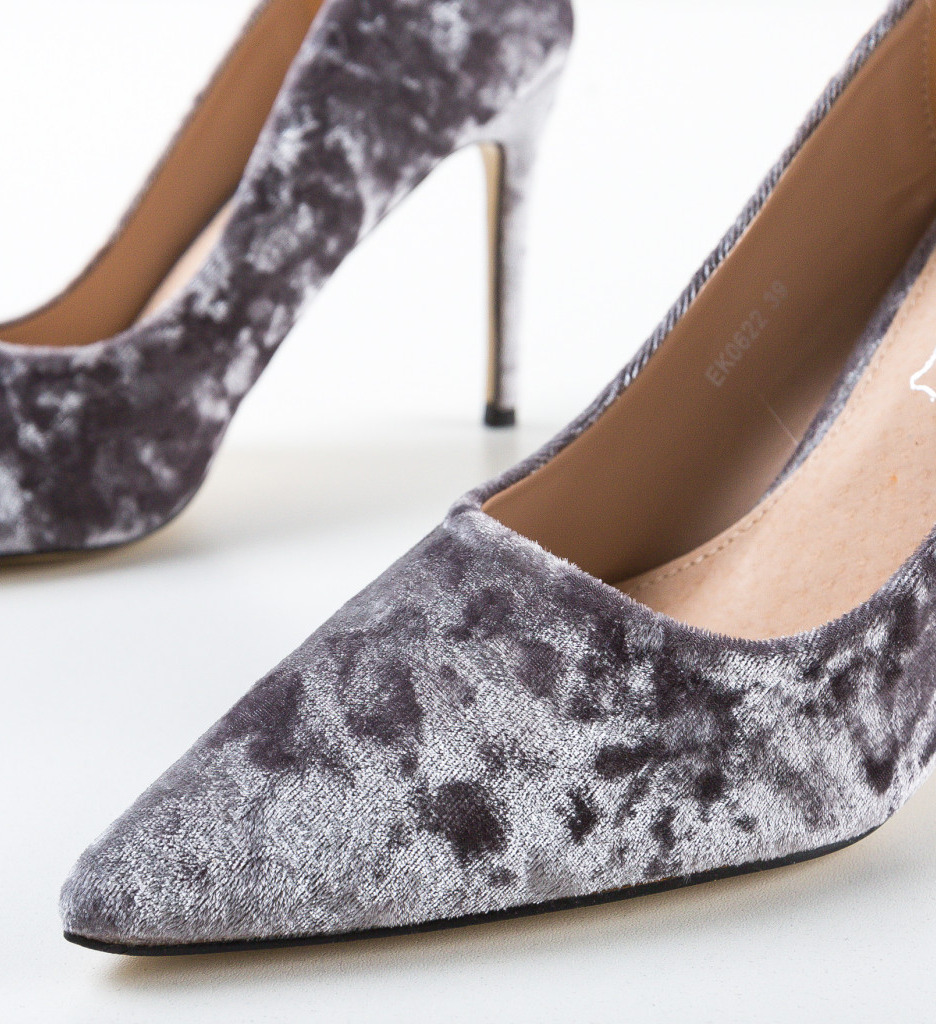 Pantofi Mahir Gri Eleganți | Confort & Stil - imagine 6