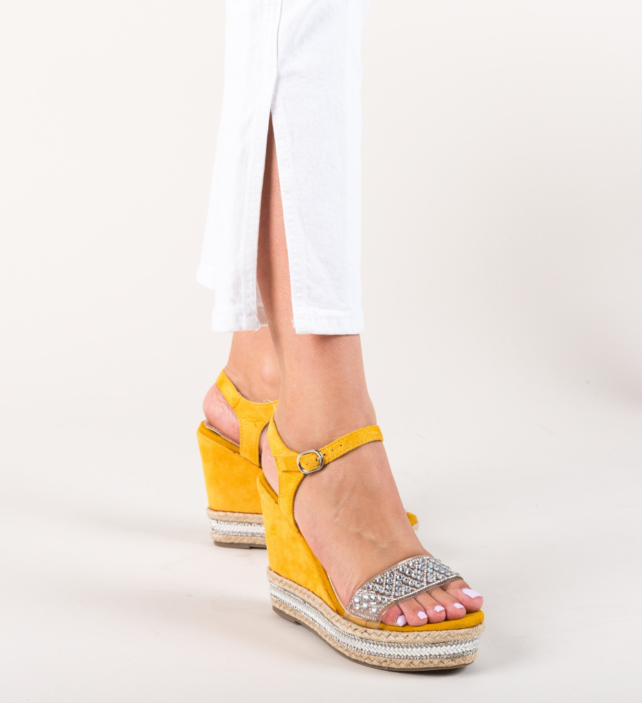Platforme Sykes Galbene | Stil și Confort - imagine 2