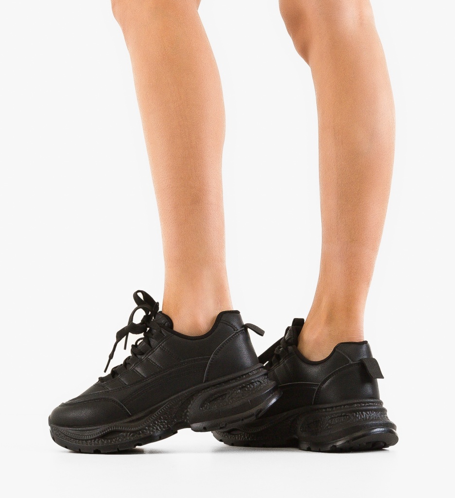 Sneakers Norius Negri - Confort și Stil Urban