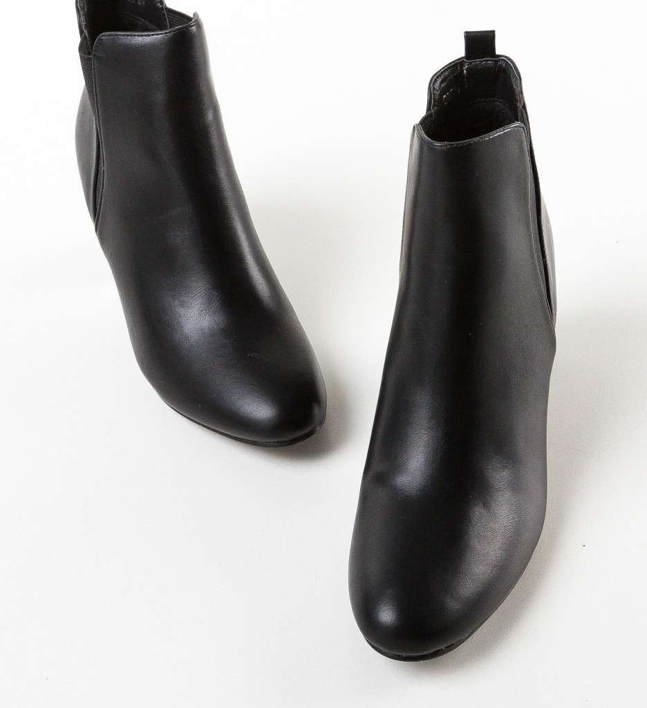 Botine Floyd Negre - Eleganță și Confort - imagine 7