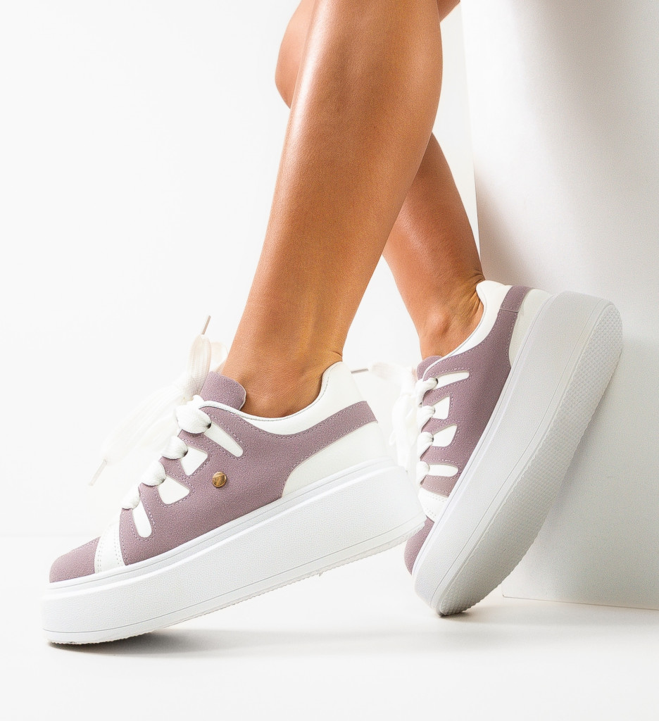 Sneakers Dama Zohai Mov - Confort și Stil