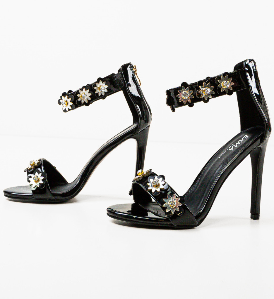 Sandale Adelbert Negre | Eleganță și Stil - imagine 6