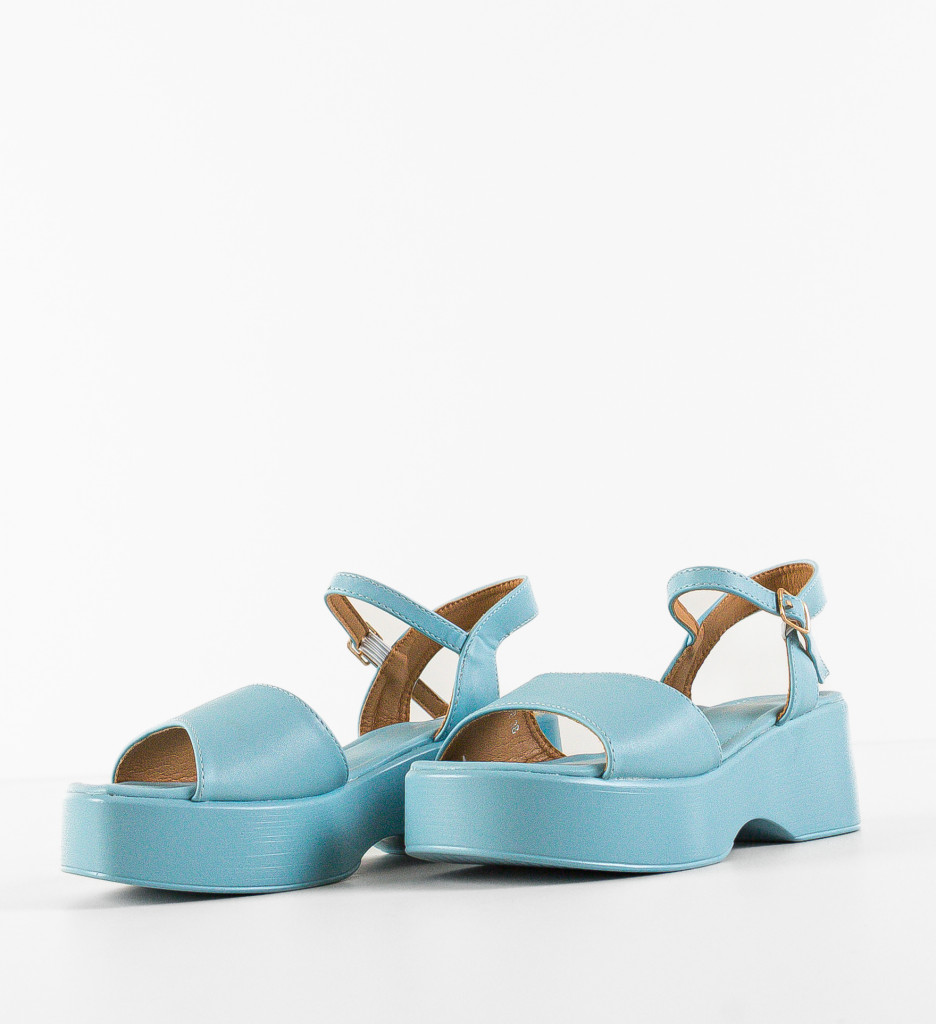 Sandale Dama Lepanto Albastre | Stil & Confort - imagine 5