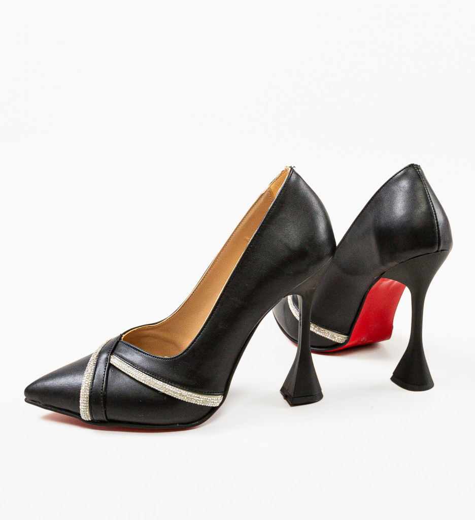Pantofi dama Revuele Negri - Eleganță și Stil - imagine 10
