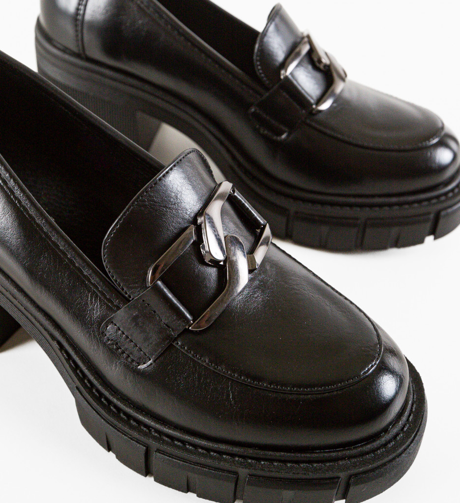 Pantofi Casual Akein Negri - Confort și Stil Zilnic - imagine 7