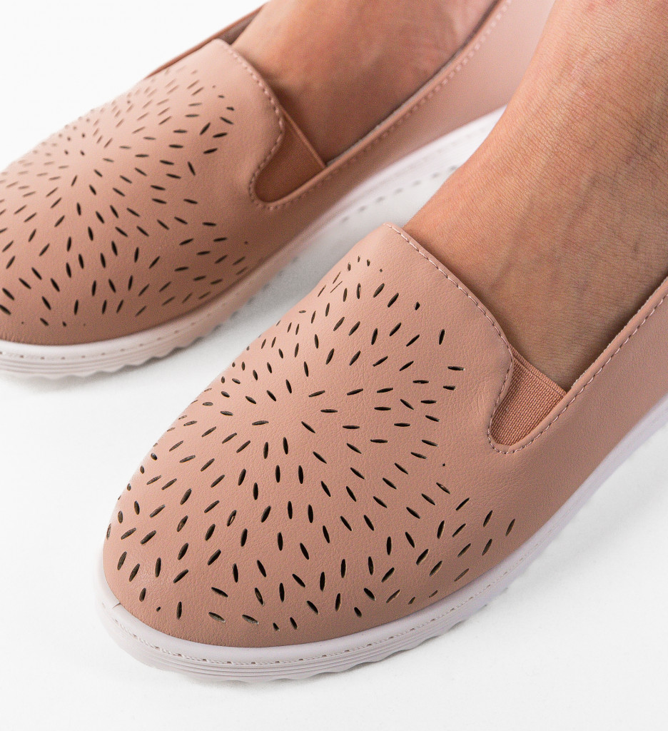 Espadrile Botra Nude - Confort și Stil Casual - imagine 10