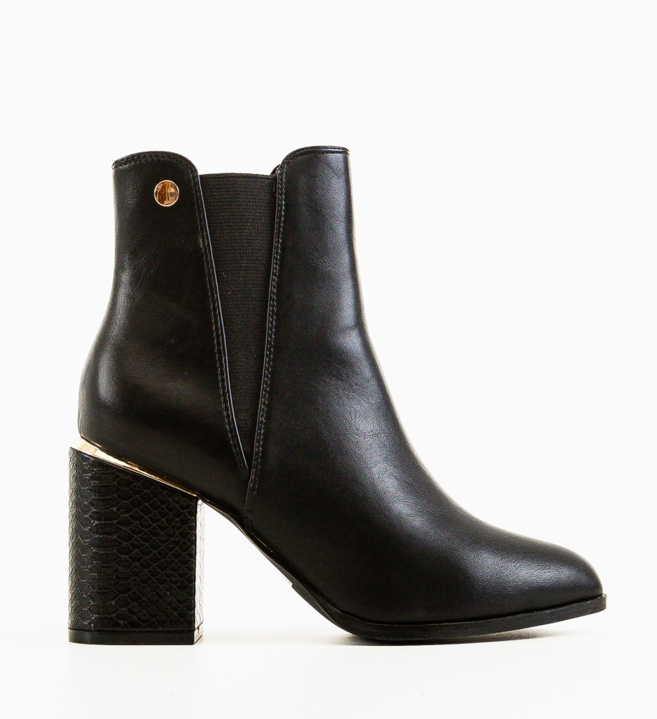 Botine Dama Inimay Negre - Confort și Eleganță - imagine 3