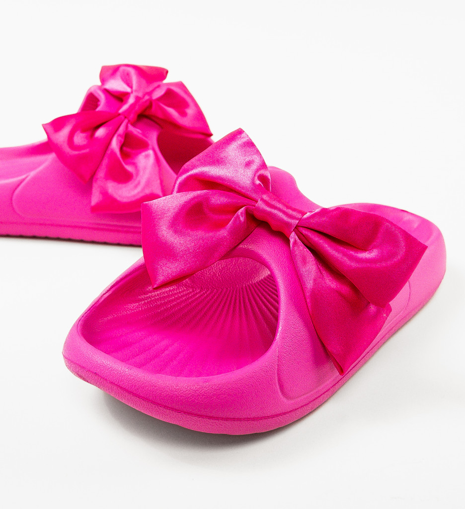 Papuci Dama Fashlady Fuchsia - Confort si Stil - imagine 6