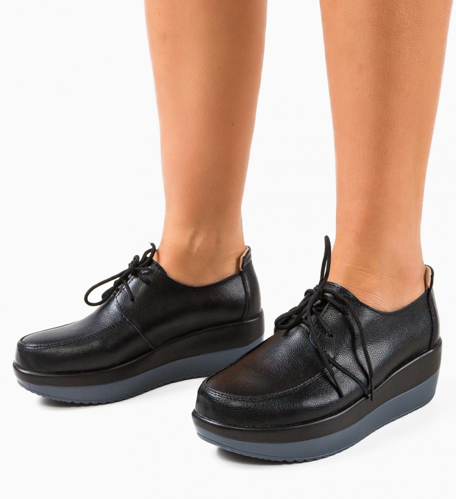 Pantofi Casual Negri - Stil și Confort Zilnic - imagine 7