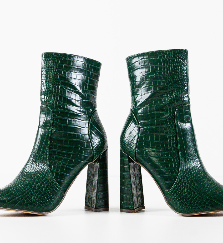 Botine Lutfi Verzi - Eleganță și Stil - imagine 8