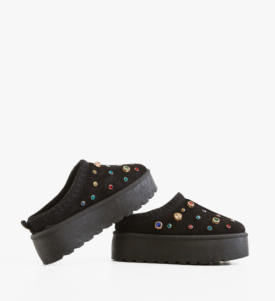 Cizme Ug Ulopas Negre Confortabile | Depurtat - imagine 4