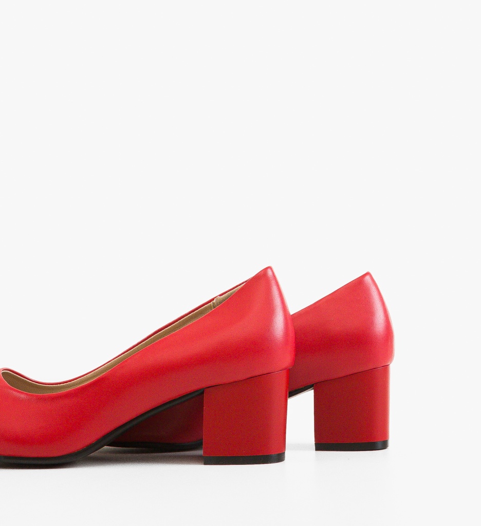 Pantofi Perkins Rosii - Eleganță și Stil - imagine 6