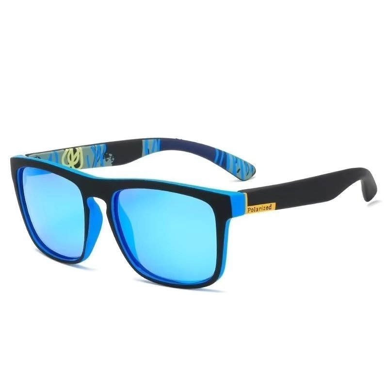 Ochelari de soare unisex Picadili SG017 Negru/Albastru