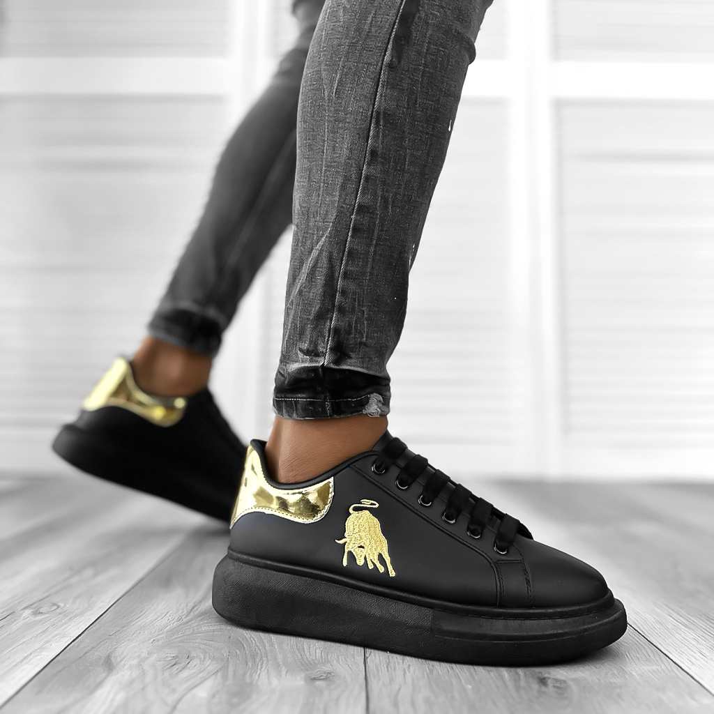 Adidași Casual Bărbați Negri FCL805 - Confort Maxim