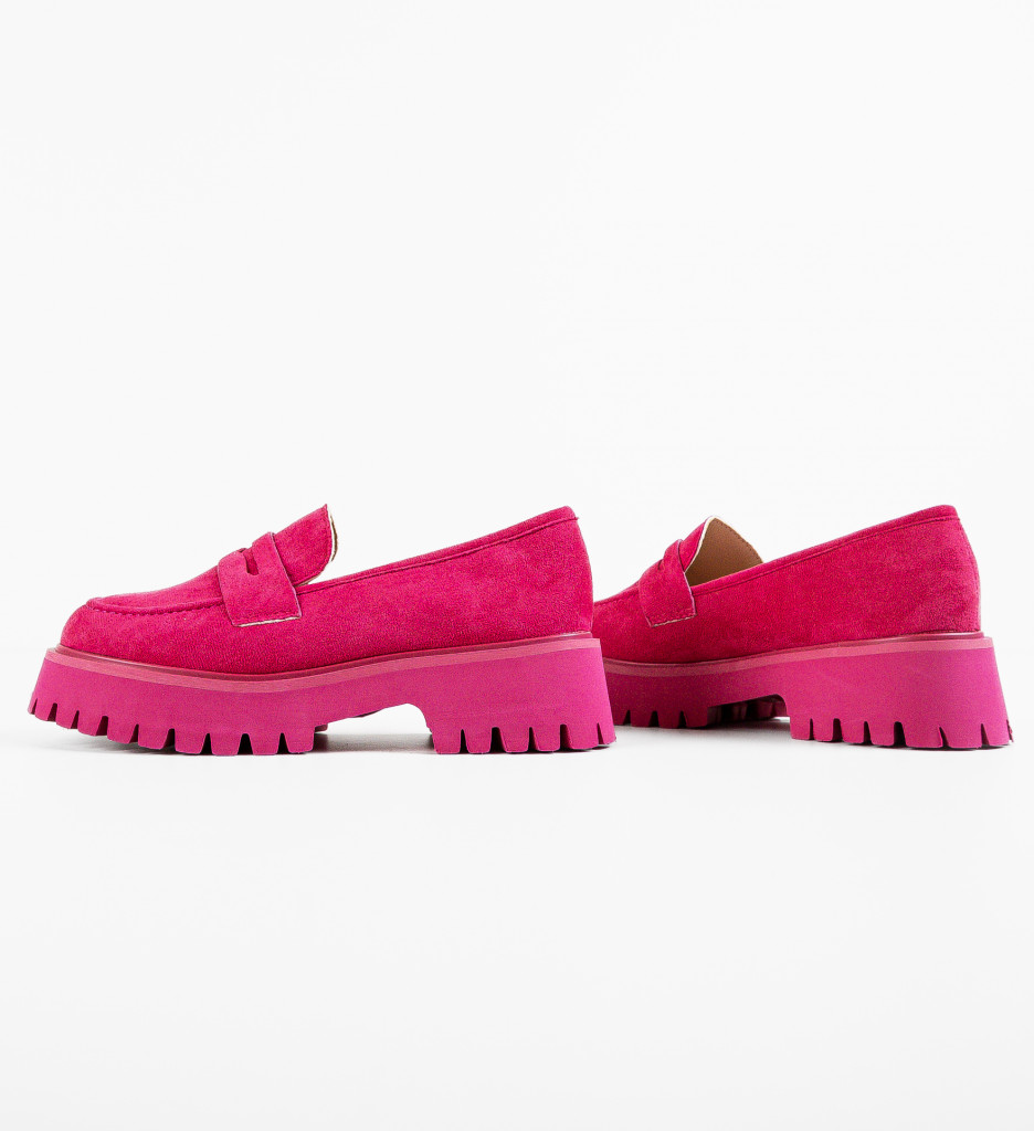 Pantofi Casual Stein Fuchsia - Confort și Stil - imagine 9