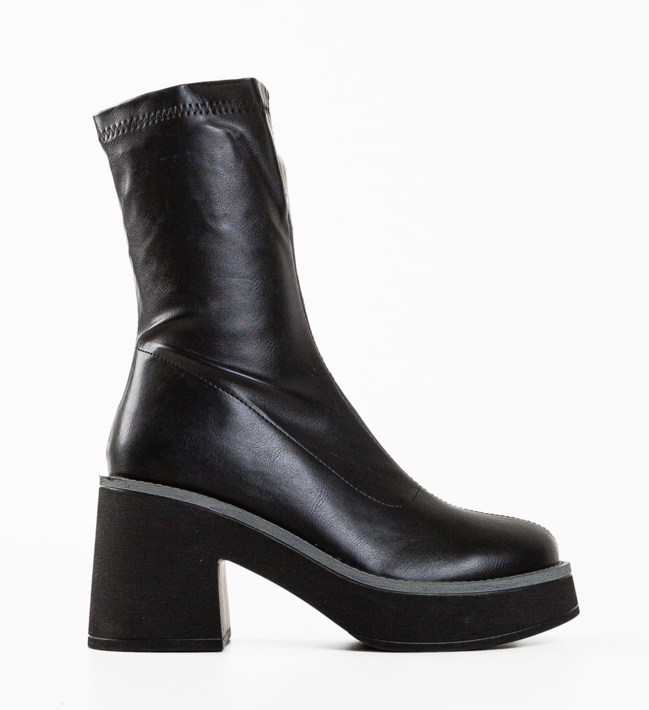 Botine Dama Naom Negre - Eleganță și Stil - imagine 5
