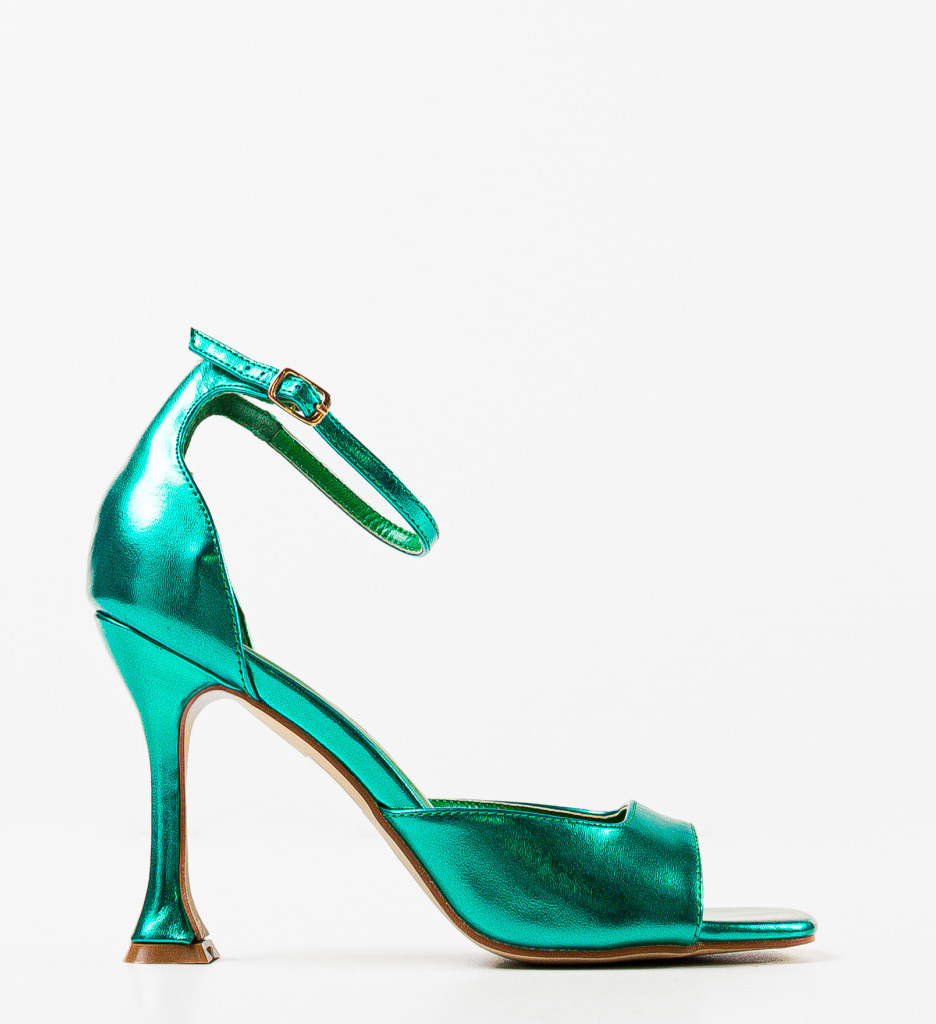 Sandale Honeyman Verzi Elegante - imagine 6