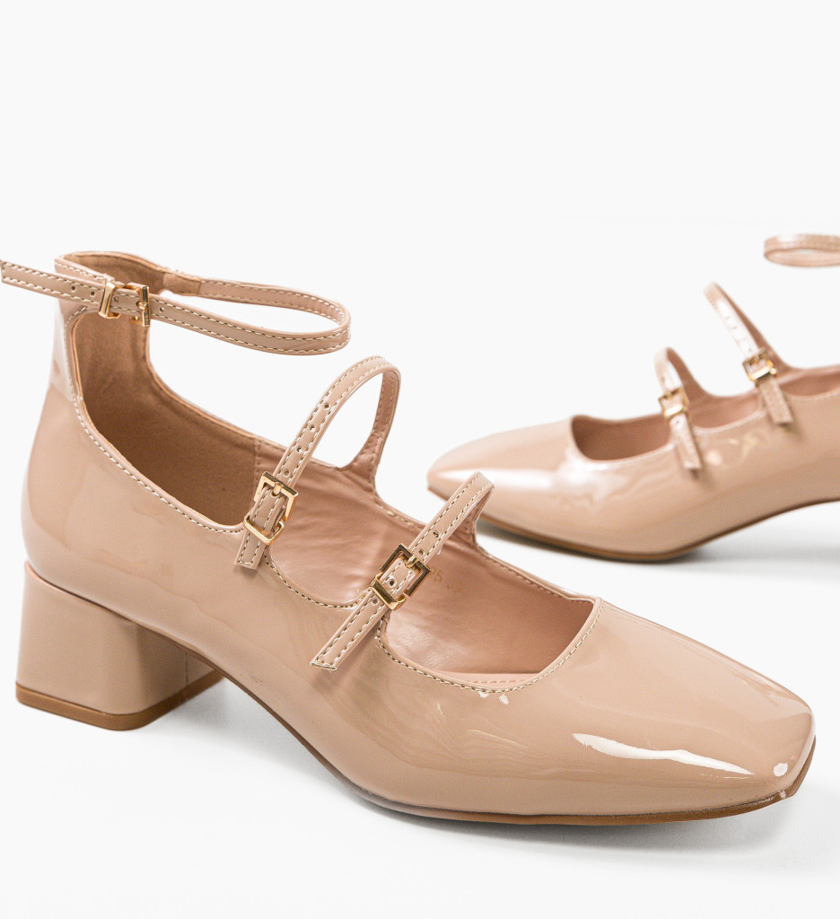 Pantofi Dama Jona Nude | Eleganță Versatilă - imagine 7