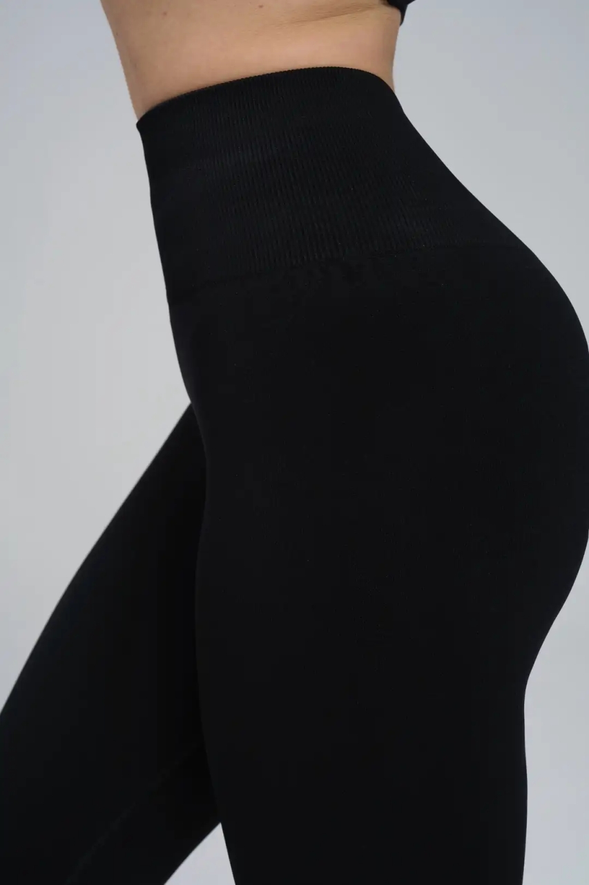 Colanți Seamless Push-Up Marquise LGS12, negri - imagine 5