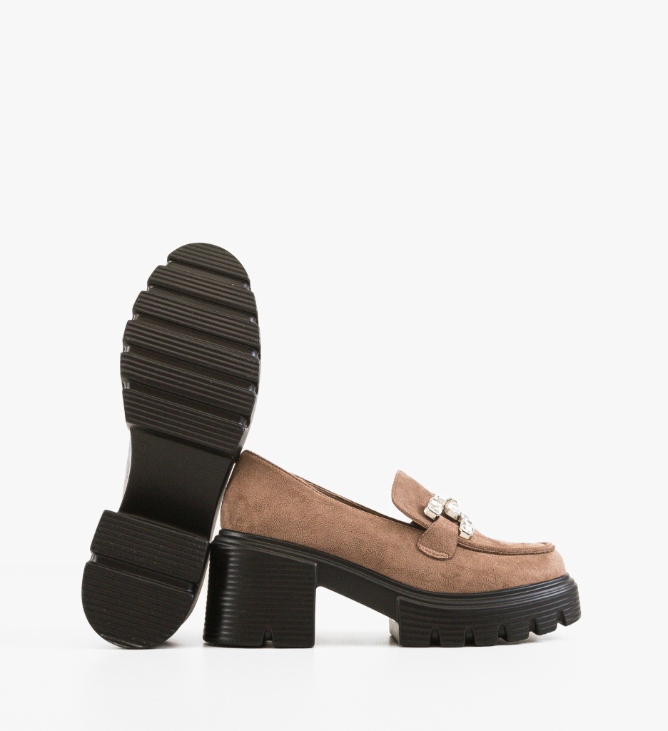 Pantofi Casual Dama Khursh Khaki | Confort si Stil - imagine 5