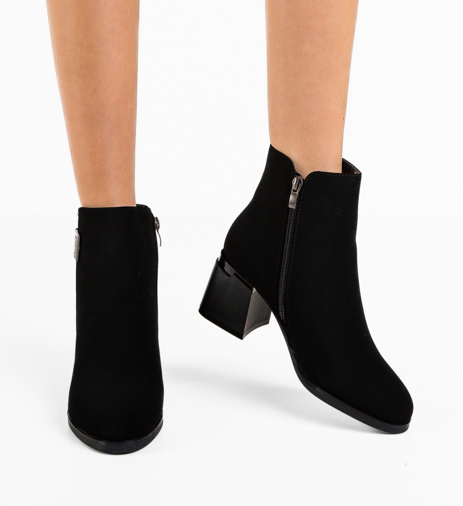 Botine dama Omid Negre - Stil și Confort - imagine 3