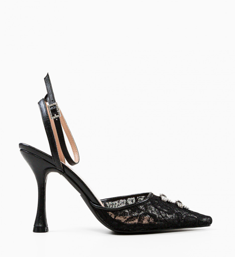 Pantofi Karmen Negri - Eleganță și Stil - imagine 5