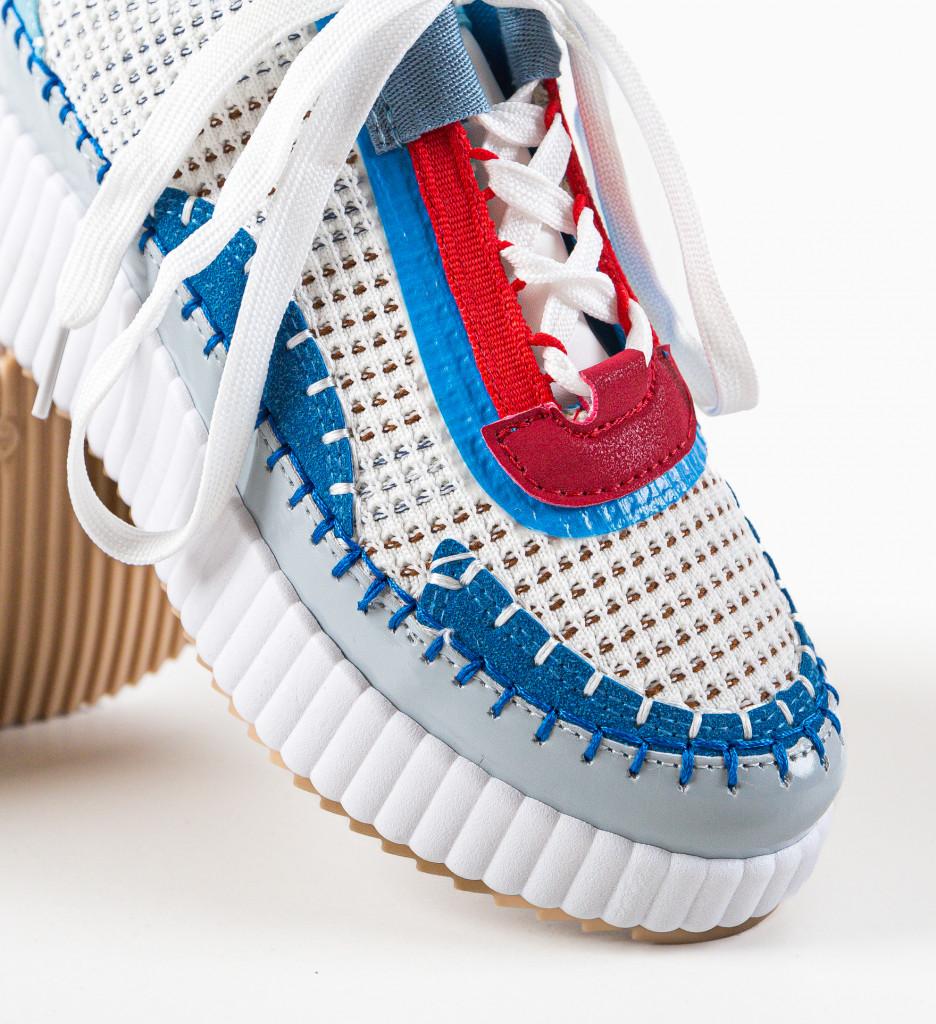 Pantofi Sport Duffy Stein Albastri - Confort - imagine 8