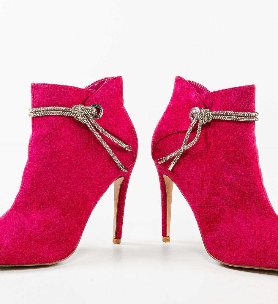 Botine Dama Roz - Stil și Confort Premium - imagine 7