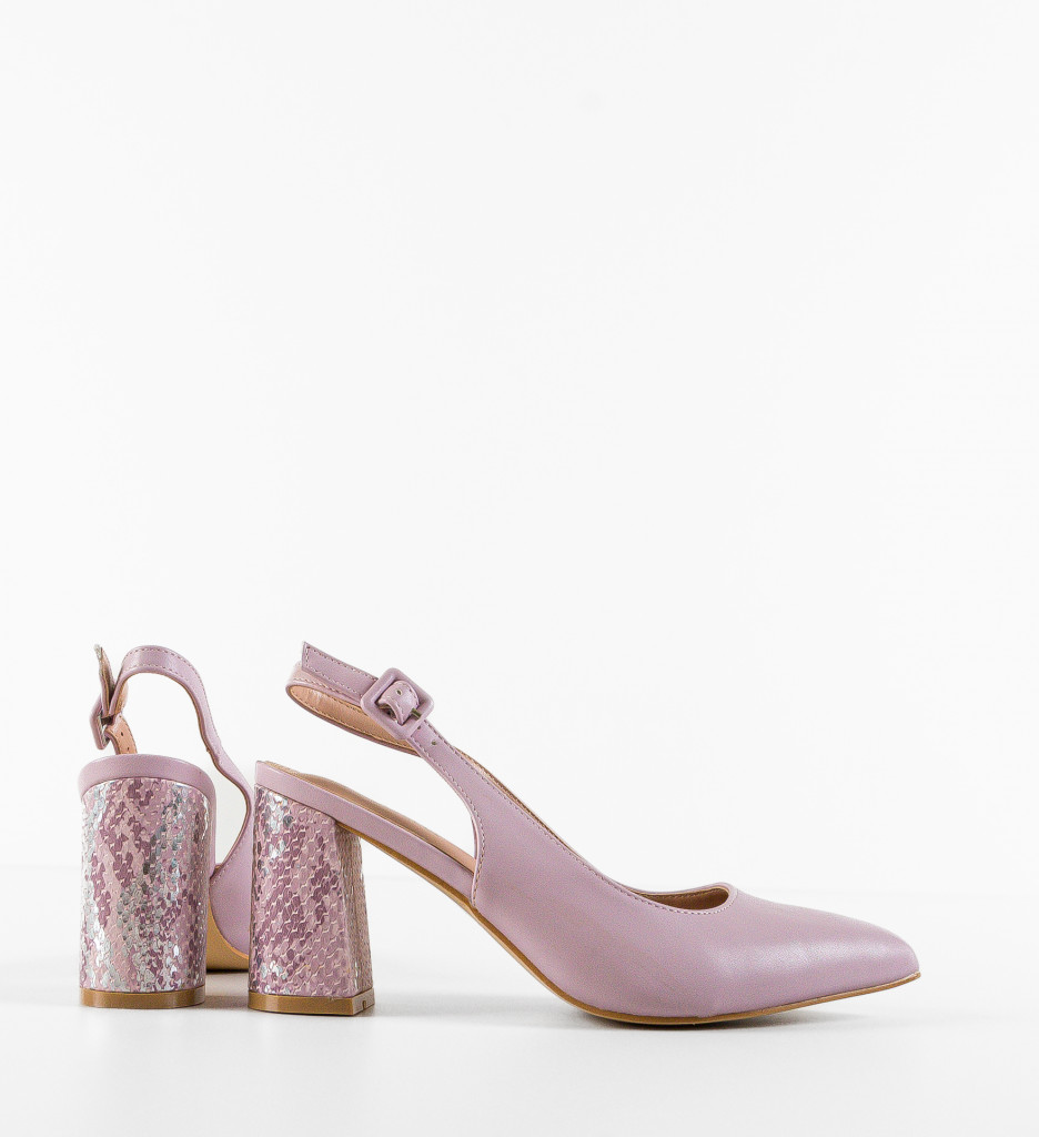 Pantofi Rafda Mov - Eleganță și Stil - imagine 4