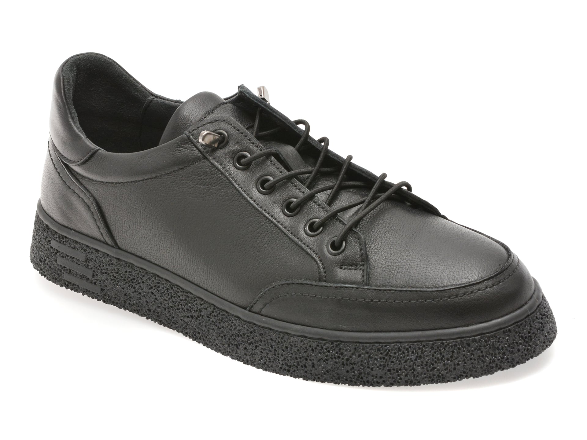 Pantofi Bite the Bullet Negri Piele Naturală