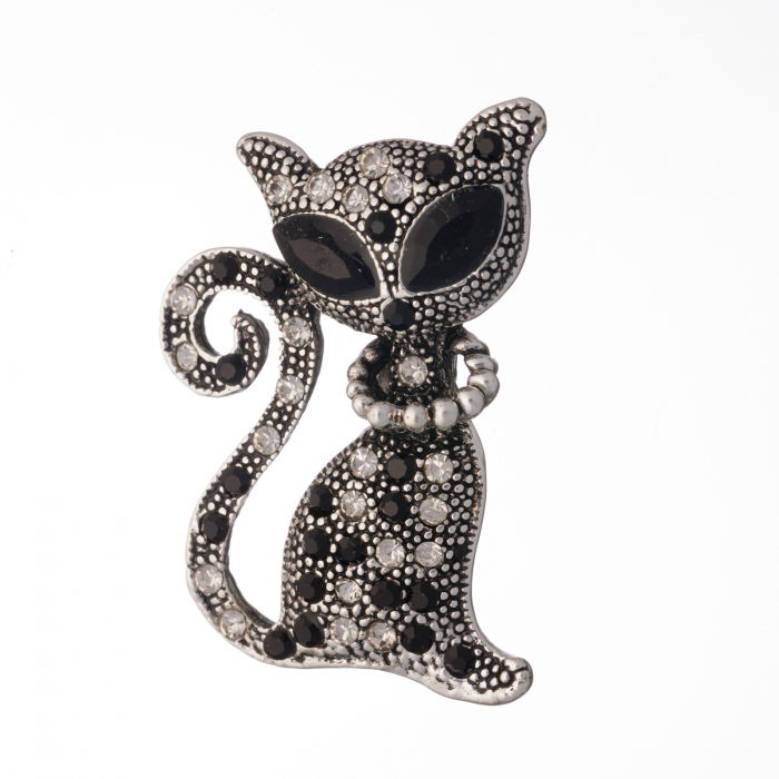 Brosa Pisicuta Shopika | Bijuterie Eleganta