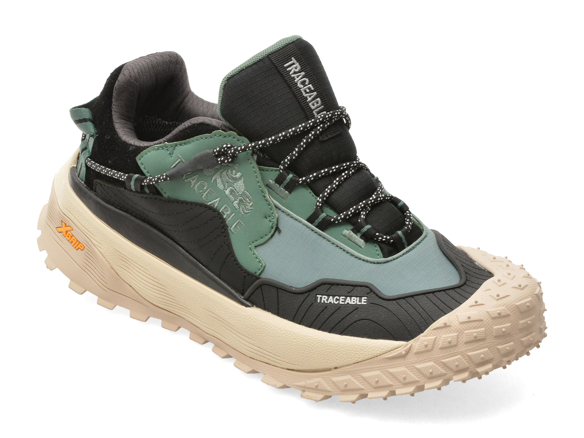 Pantofi Sport TRACEABLE Verzi 6689 - Confort & Stil