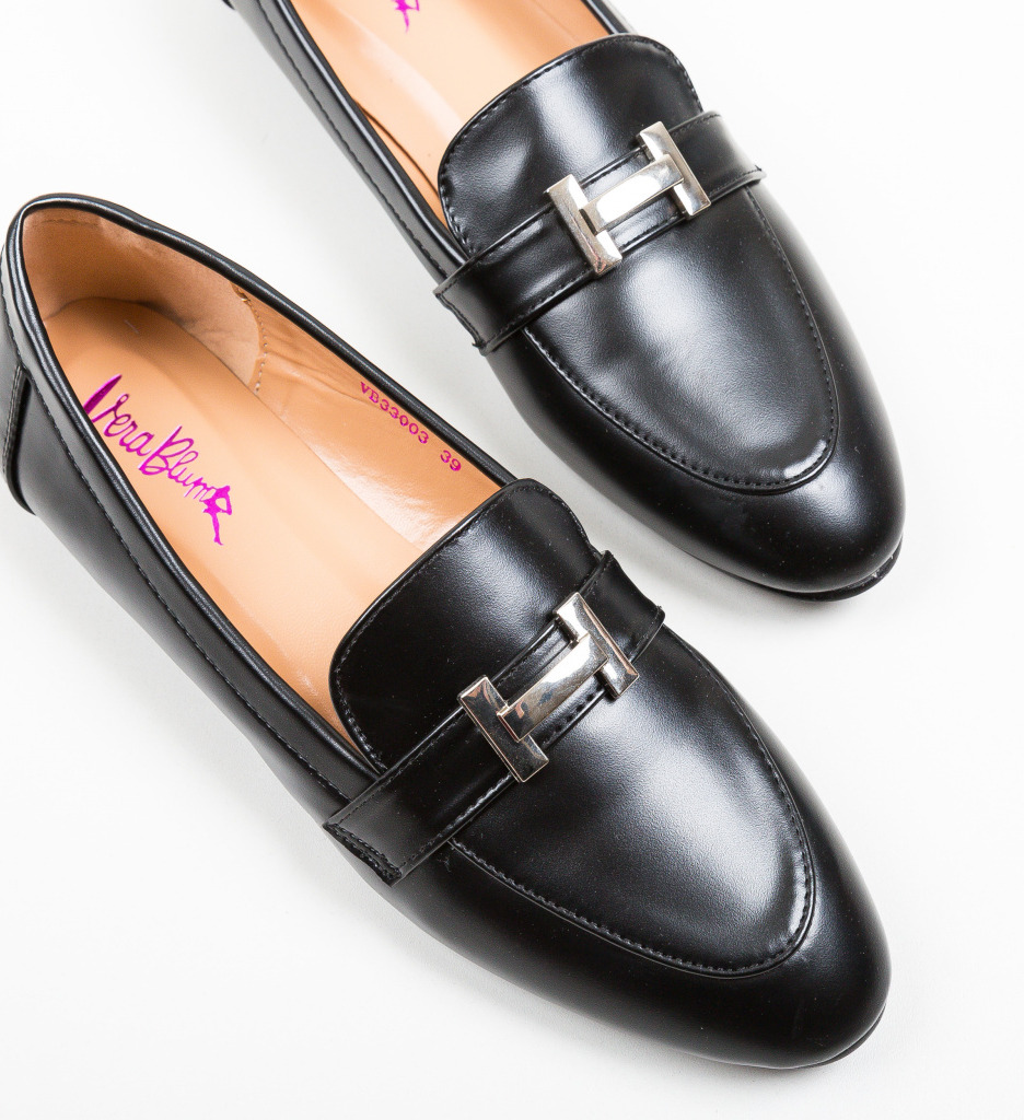 Pantofi Casual Harmony Negri – Confort & Stil - imagine 4
