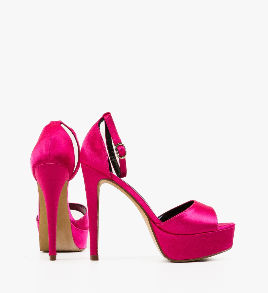 Sandale Toc Findlay Fuchsia | Eleganță Asigurată - imagine 5