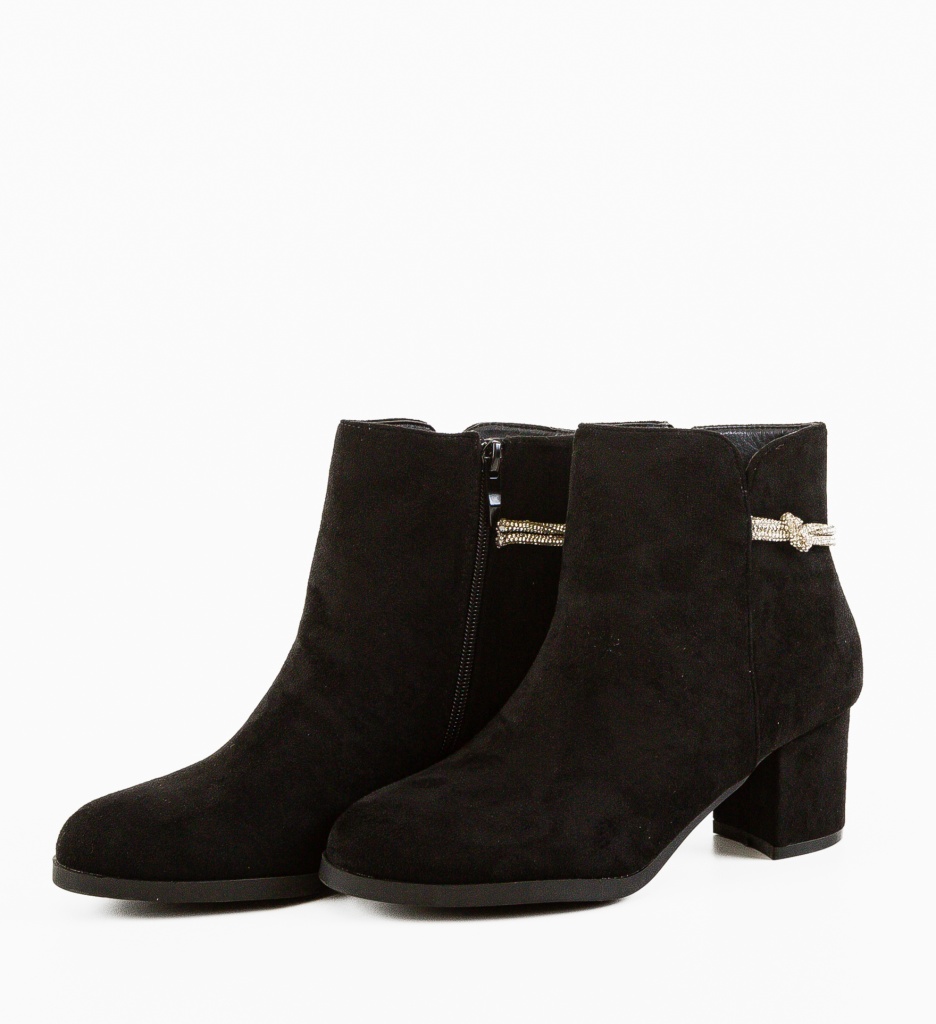 Botine Dama Otto Negre - Eleganță și Confort - imagine 7
