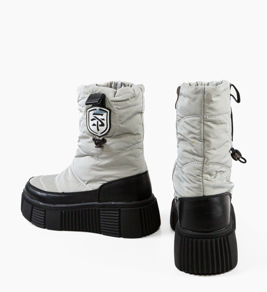 Ghete Dama Chrissie Gri | Stil & Confort - imagine 11