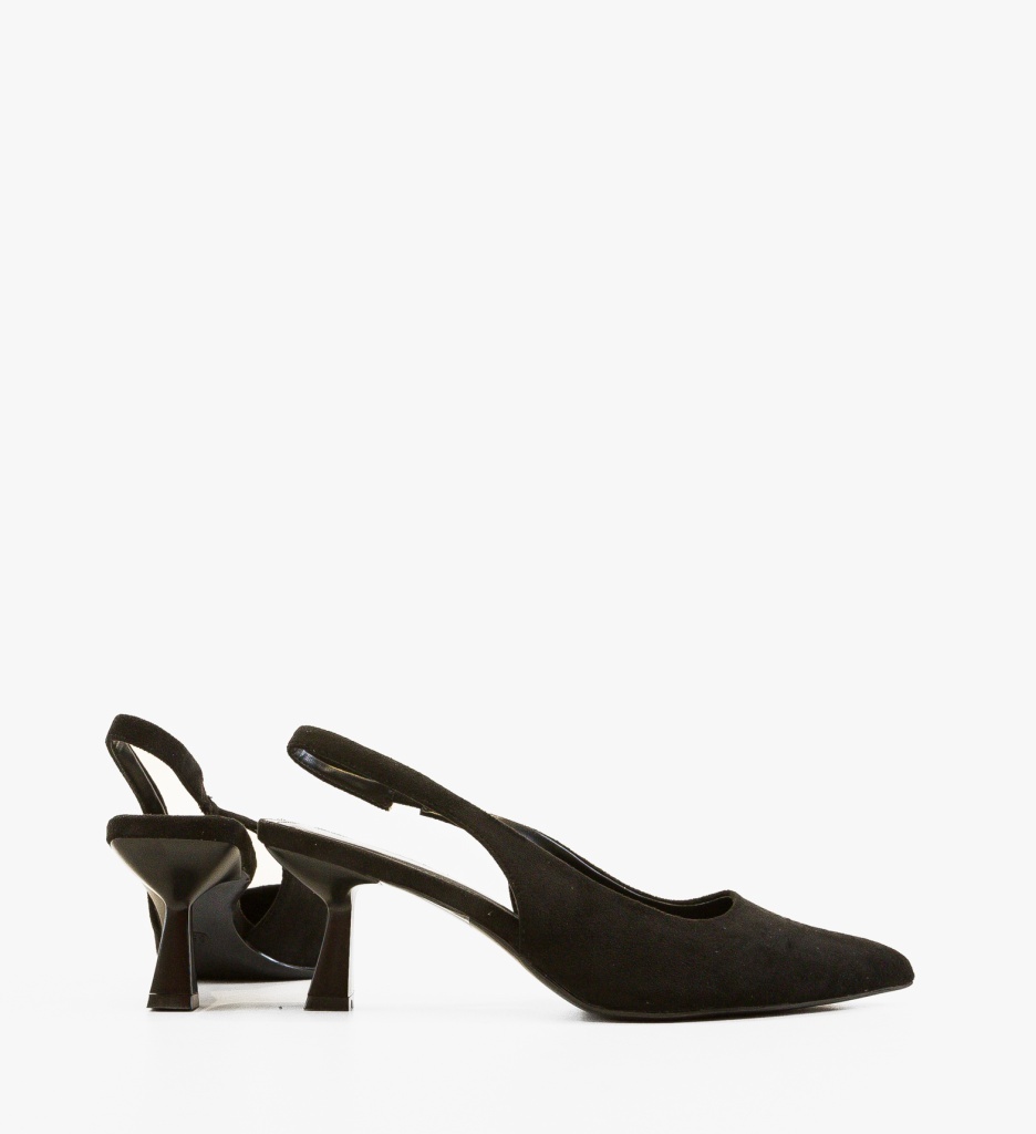 Pantofi Dama Massey Negri cu Toc Eleganți - imagine 4