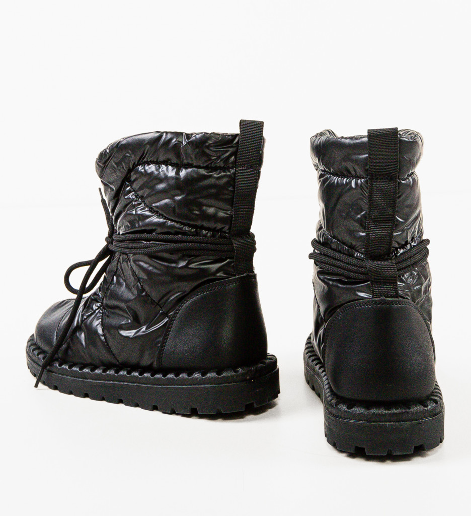 Ghete Dama Fygyny Negre - Stil si Confort - imagine 6