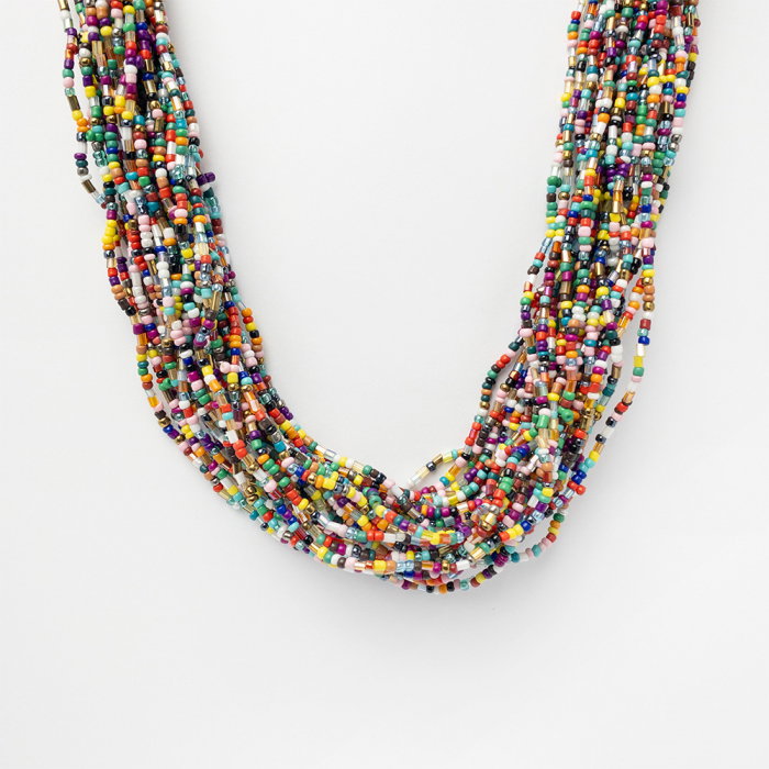 Colier Multicolor Răsucit Shopika | Design Elegant