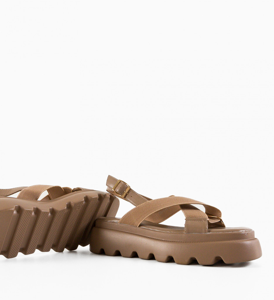 Sandale Dama Trixie Khaki | Confort și Stil Modern - imagine 6