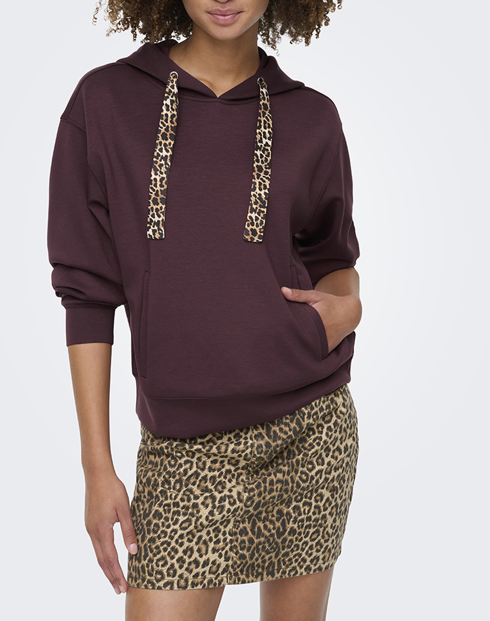 Hanorac Only Dama cu Design Leo Reciclat