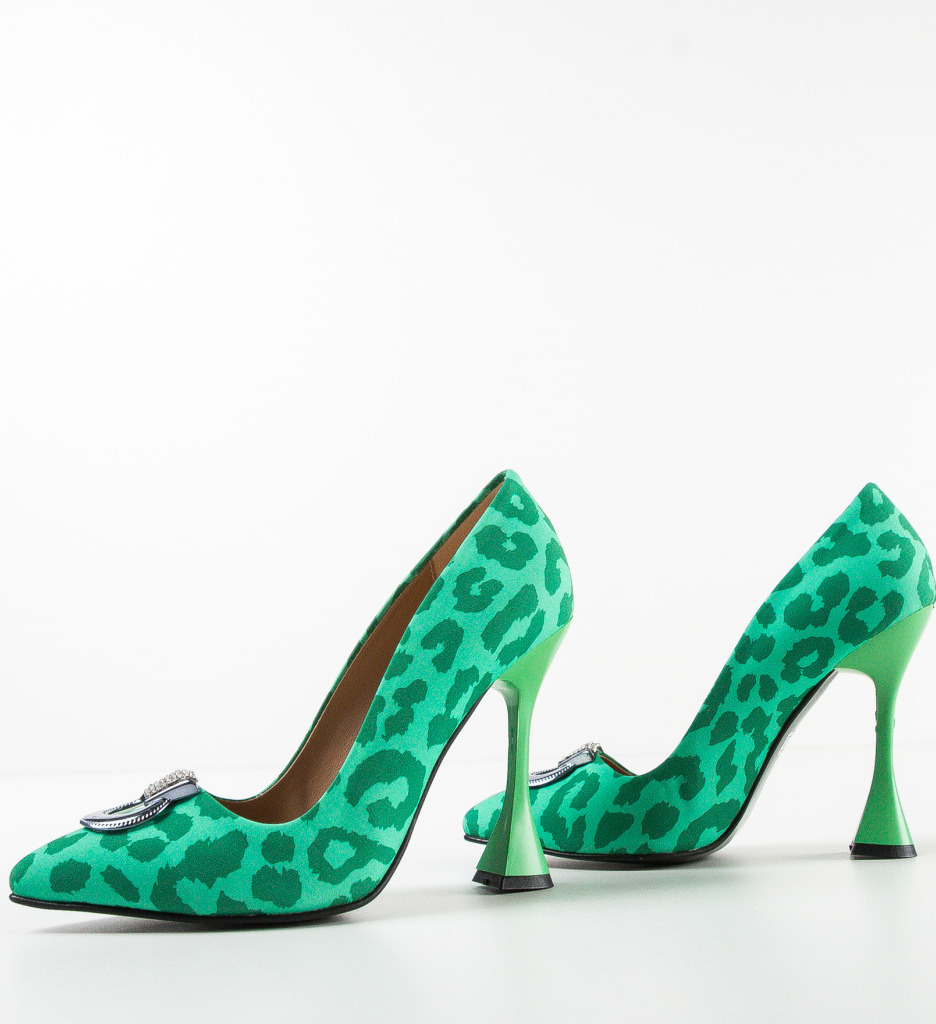 Pantofi Provok Verde - Eleganță și Stil - imagine 8