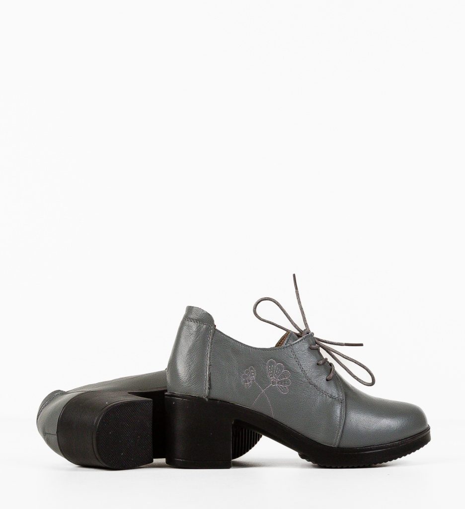 Pantofi Casual Atraxia Gri | Confort și Stil - imagine 6