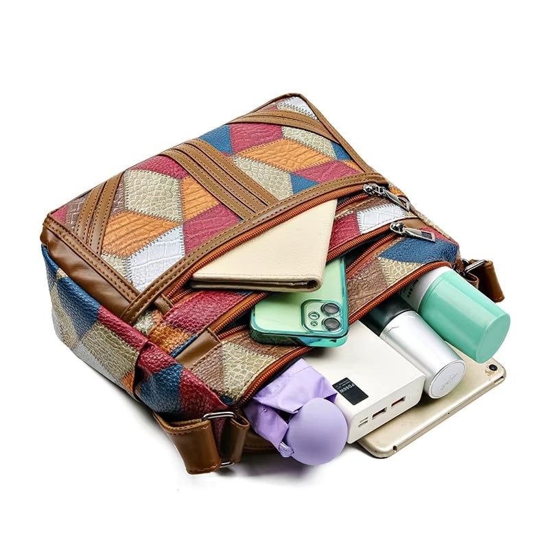 Geanta Dama Delis Avelina | Design Unic Multicolor - imagine 5