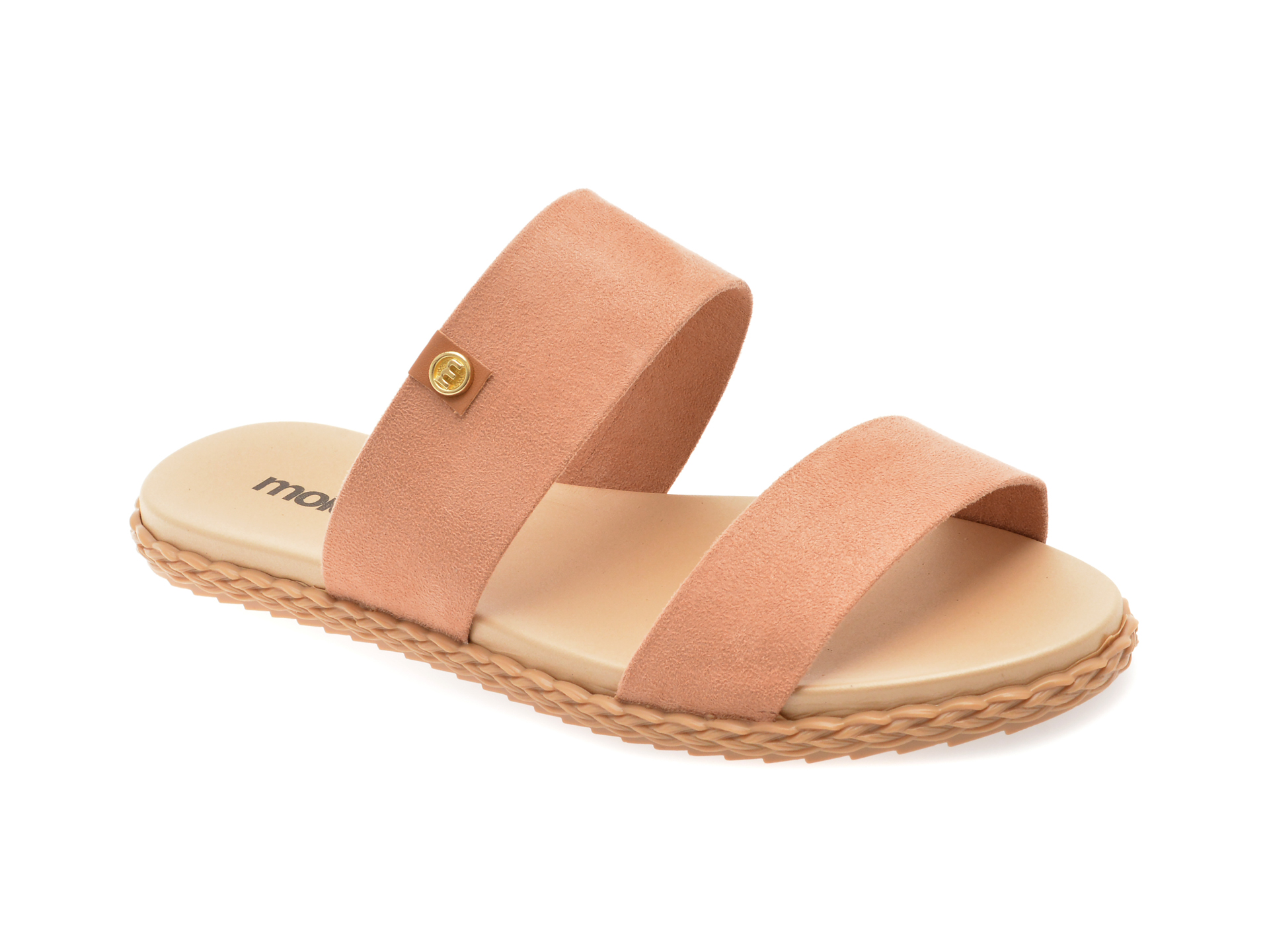 Papuci Moleca Nude Confortabili - Textil