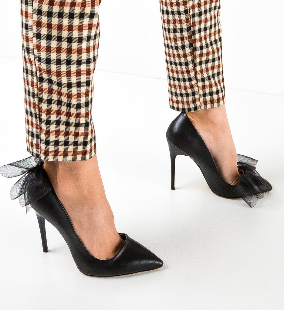 Pantofi Monroe Negri | Eleganță și Stil