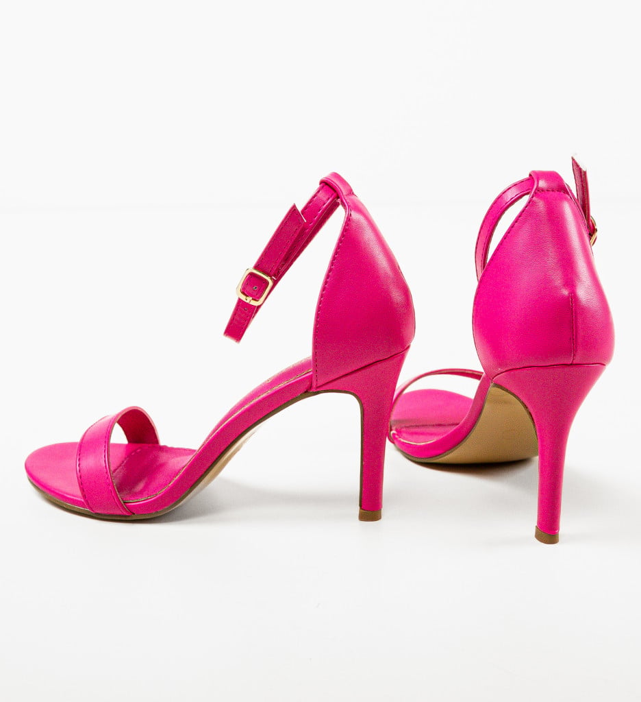 Sandale Toc Simoda Fuchsia - Eleganță Vibrantă - imagine 9