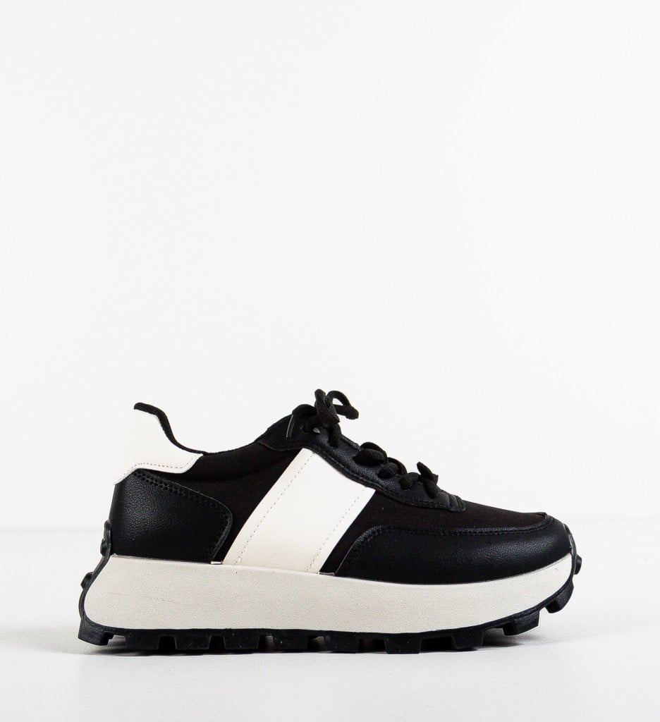 Sneakers Dama Feytong Negri | Confort și Stil - imagine 6