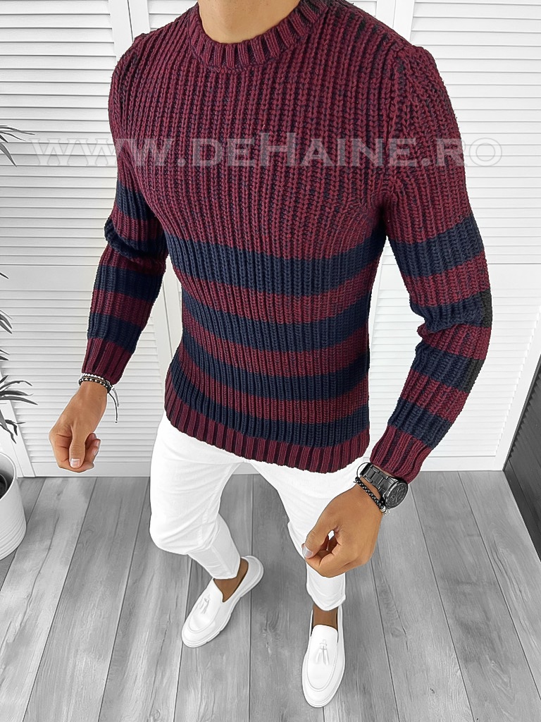 Pulover Barbati Slim Fit Elegant ZR A6553