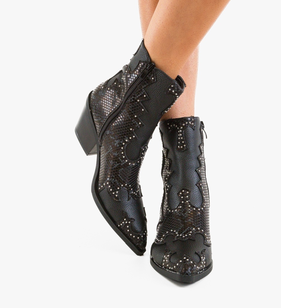 Botine Dama Ketek Negre - Eleganta si Confort